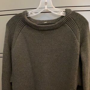 Dark grey/green lululemon sweater